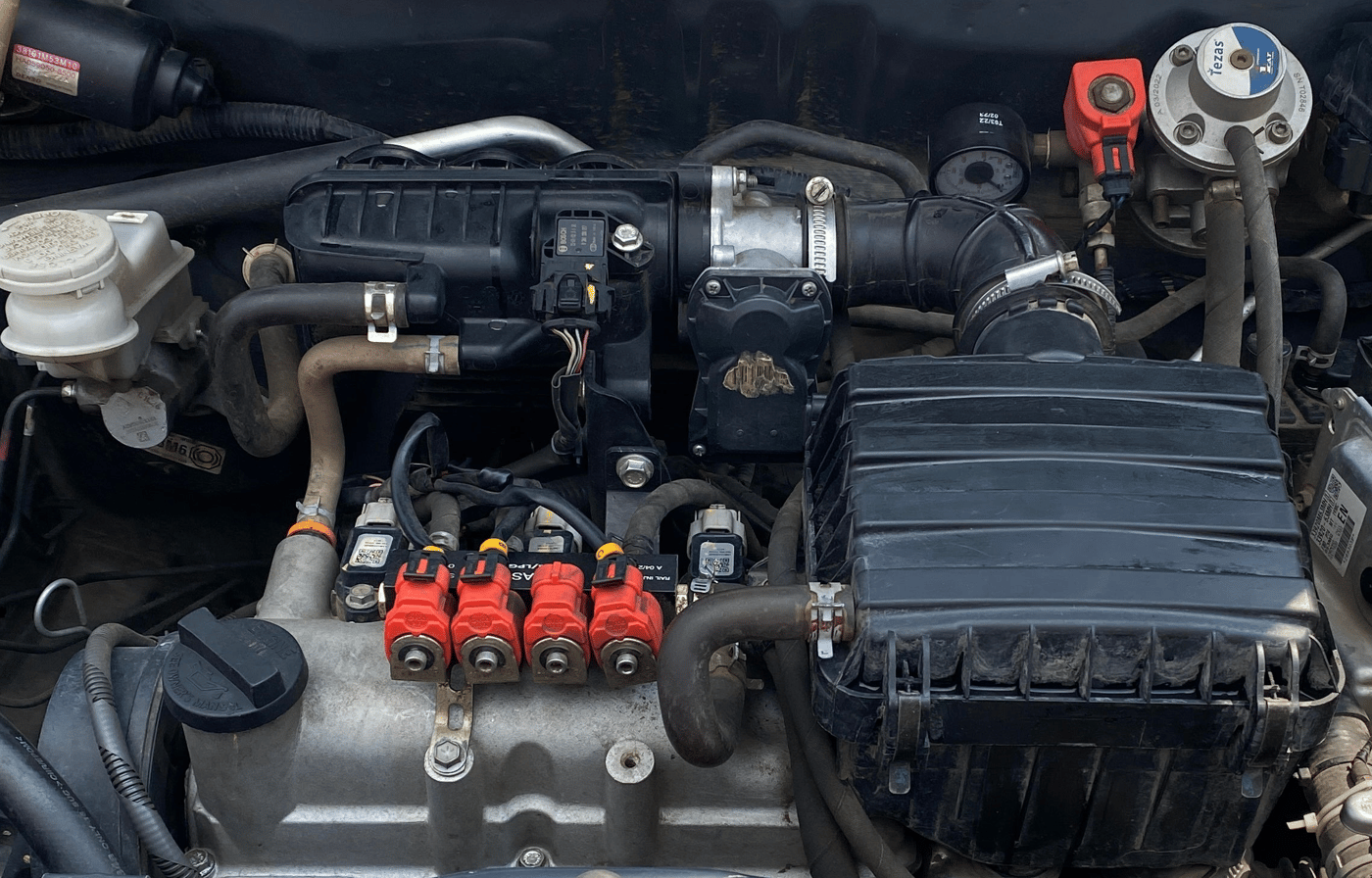 2022 Maruti Alto LXI, CNG, Manual, Engine View