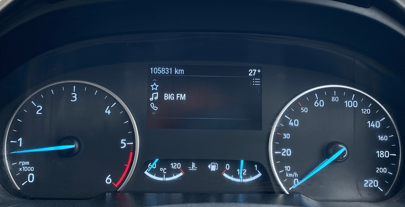 2019 Ford Ecosport TITANIUM + 1.5L DIESEL, Diesel, Manual, 1,05,820 km, Odometer Image