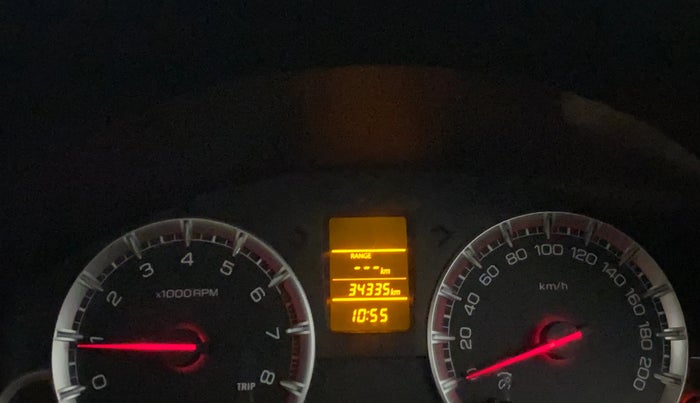 2014 Maruti Swift Dzire VXI, Petrol, Manual, 34,319 km, Odometer Image