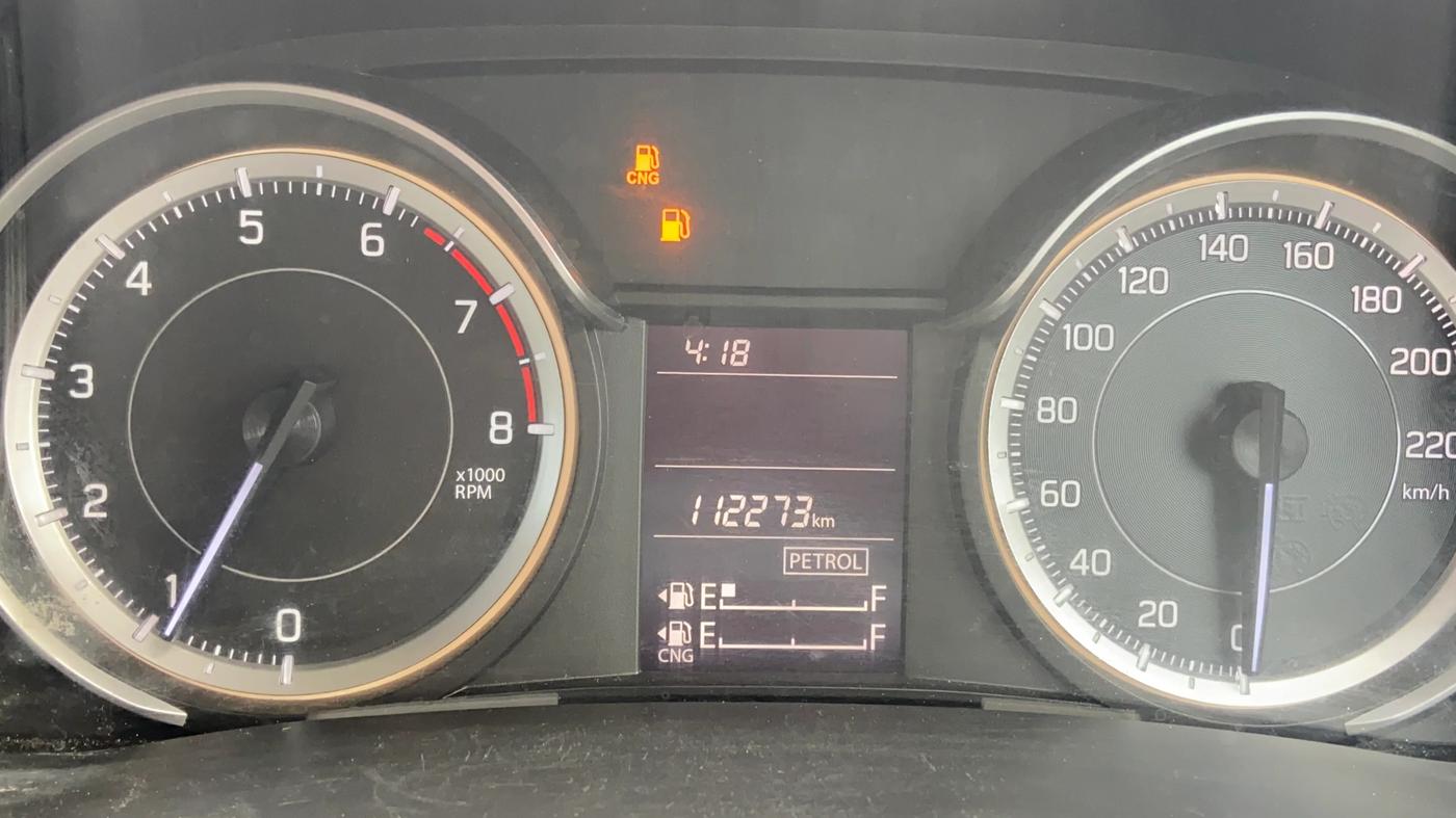 2021 Maruti Ertiga VXI CNG, CNG, Manual, 1,12,256 km, Odometer Image