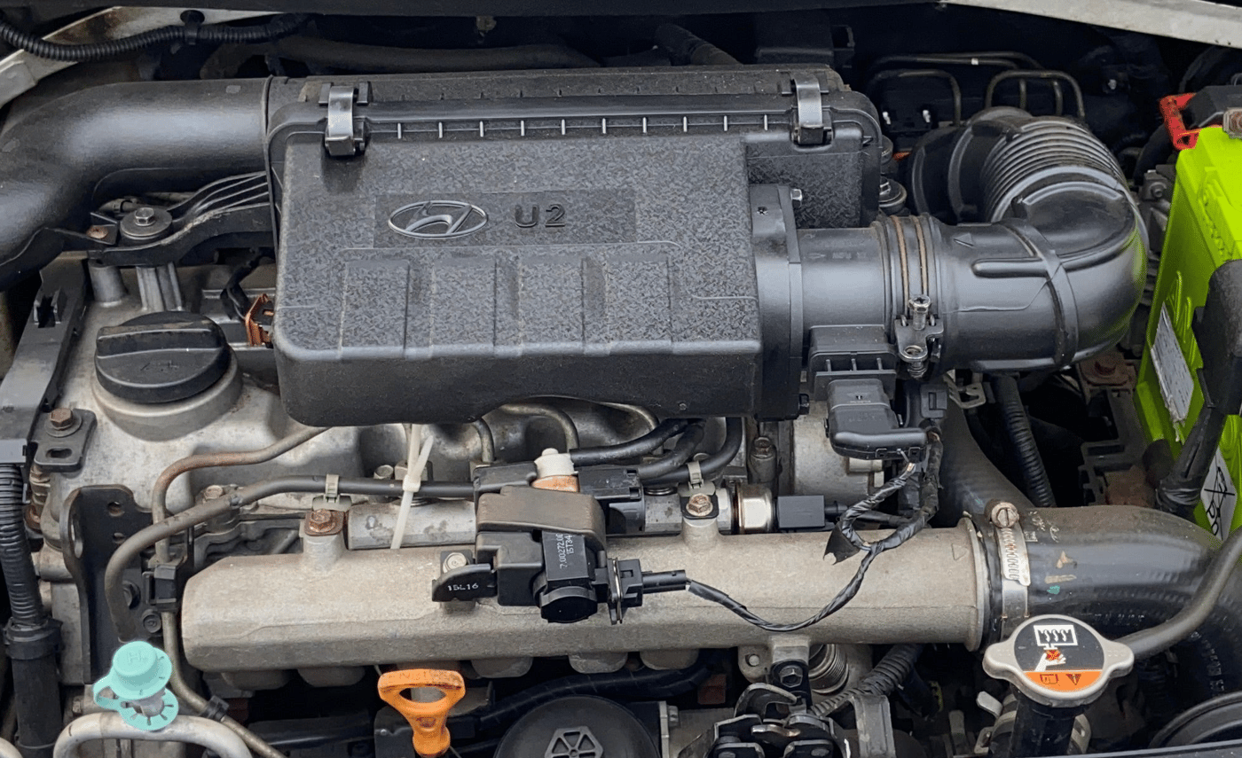2016 Hyundai Xcent SX 1.1 CRDI, Diesel, Manual, 55,678 km, Engine View