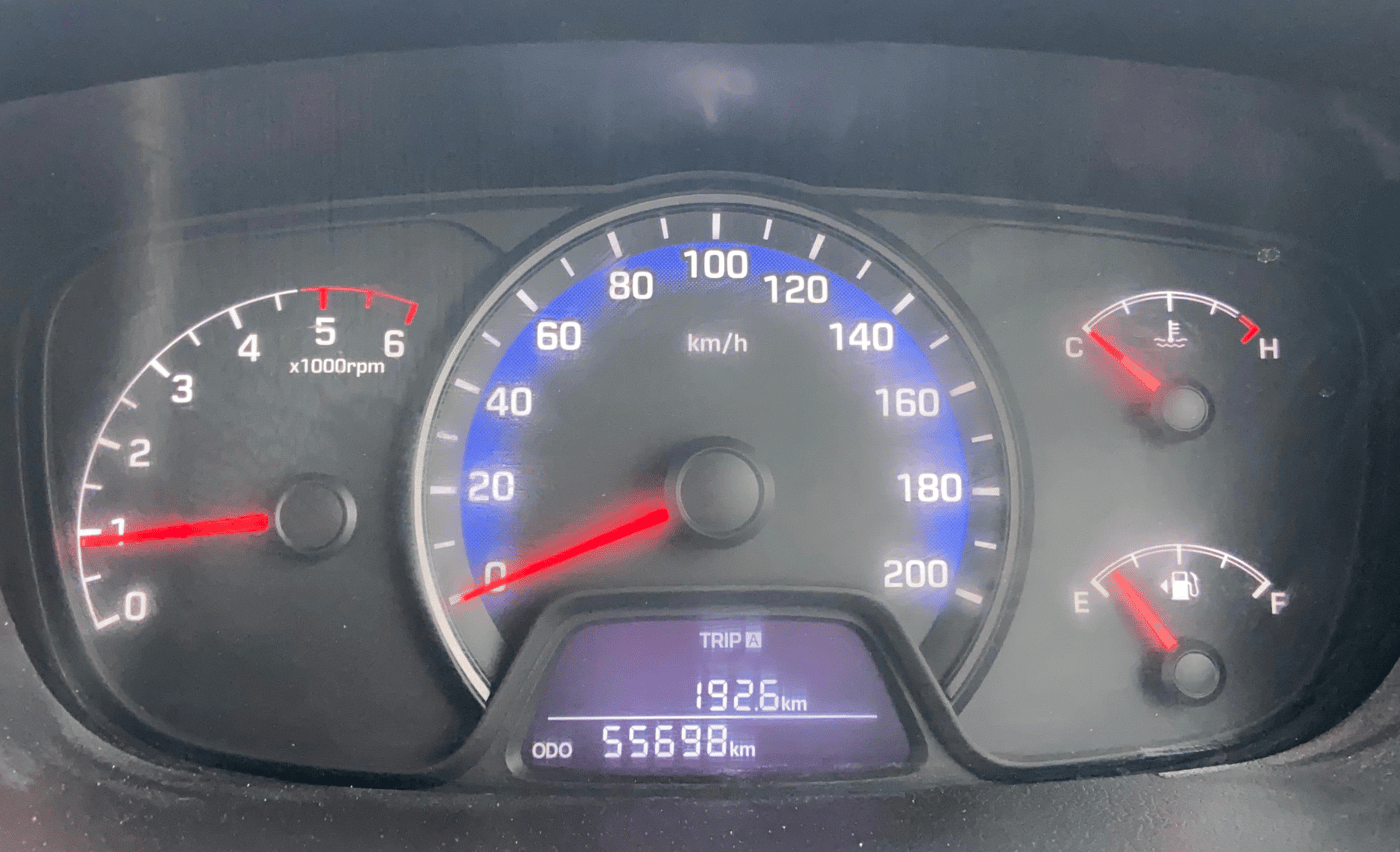 2016 Hyundai Xcent SX 1.1 CRDI, Diesel, Manual, 55,678 km, Odometer Image
