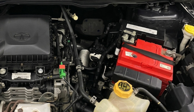 2019 Tata NEXON XZA PLUS PETROL, Petrol, Automatic, 56,575 km, Engine View - Left