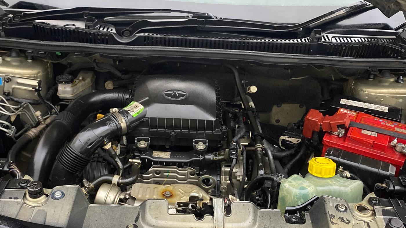 2023 Tata NEXON XZA PLUS LUX SUNROOF KAZIRANGA PETROL, Petrol, Automatic, 79,935 km, Engine View