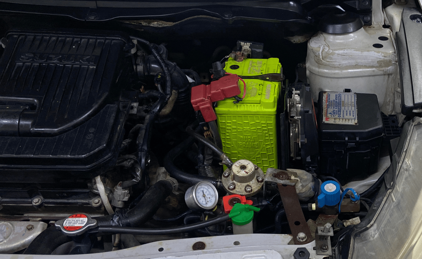 2018 Maruti Ciaz ALPHA 1.4 PETROL, CNG, Manual, 95,977 km, Engine View - Left