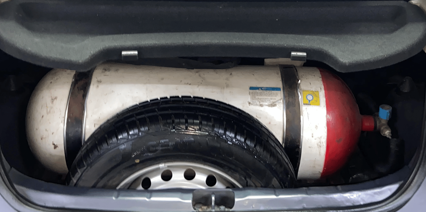 2018 Hyundai NEW SANTRO SPORTZ MT, CNG, Manual, 1,12,171 km, Boot Inside
