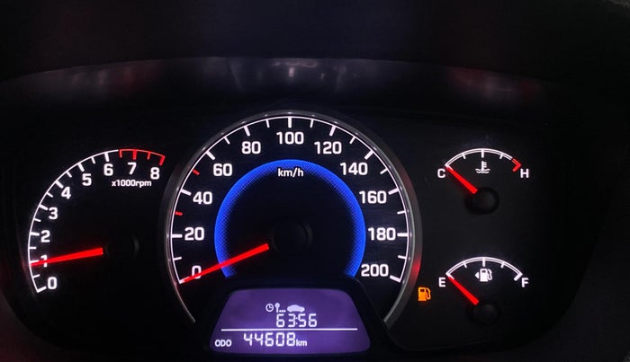 2016 Hyundai Grand i10 ASTA 1.2 KAPPA VTVT, Petrol, Manual, 44,608 km, Odometer Image