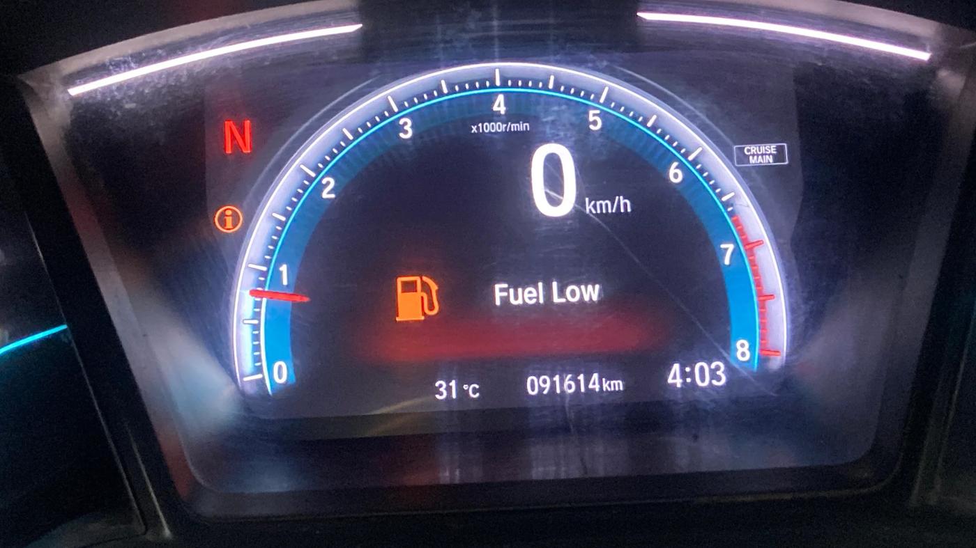 2019 Honda Civic 1.8L I-VTEC VX CVT, Petrol, Automatic, 91,637 km, Odometer Image