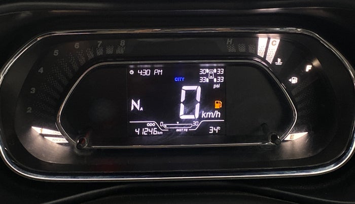 2022 Tata NEXON XZA PLUS (O) PETROL DUAL TONE, Petrol, Automatic, 41,201 km, Odometer Image