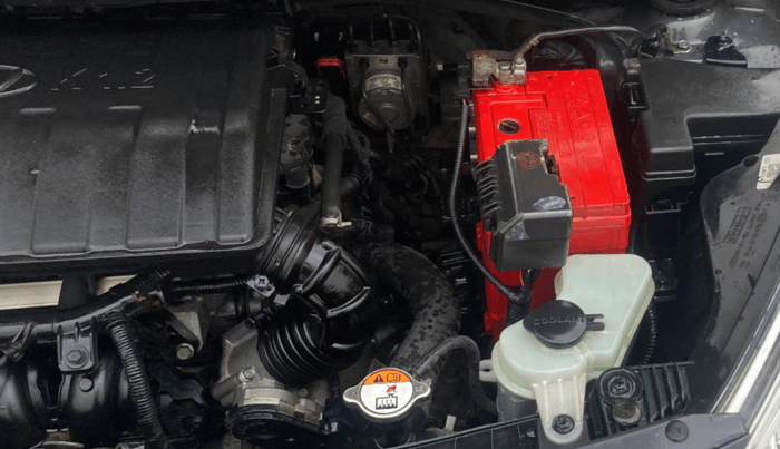 2020 Hyundai Grand i10 SPORTZ 1.2 KAPPA VTVT, Petrol, Manual, 45,935 km, Engine View - Left