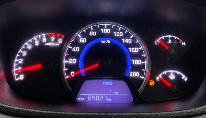 2014 Hyundai Grand i10 SPORTZ 1.2 KAPPA VTVT, Petrol, Manual, 84,021 km, Odometer Image