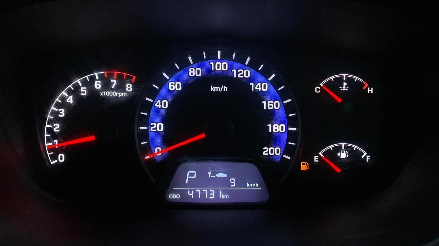 2014 Hyundai Xcent S (O) 1.2, Petrol, Manual, 48,263 km, Odometer Image
