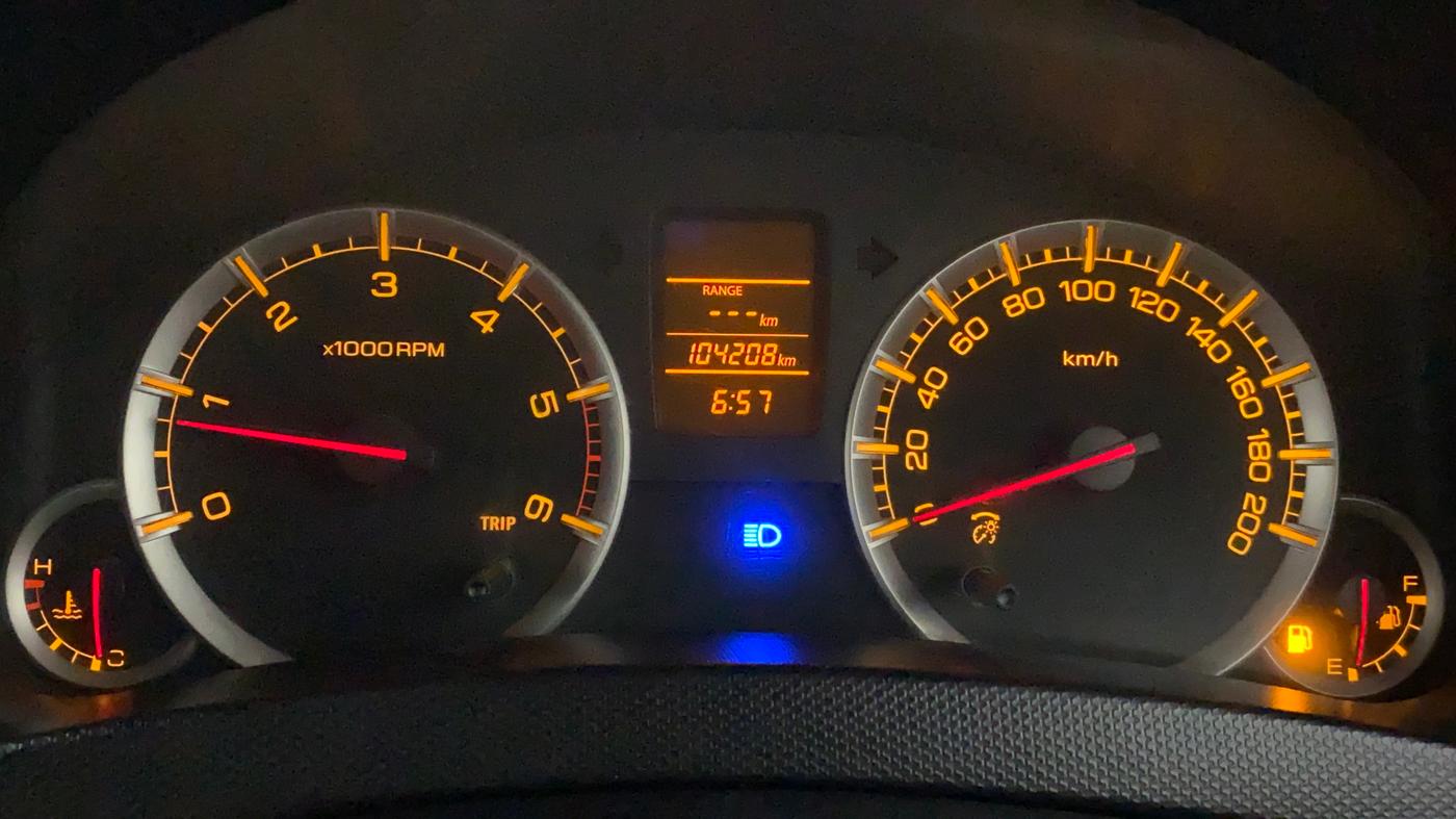 2015 Maruti Swift VDI ABS, Diesel, Manual, 1,04,763 km, Odometer Image