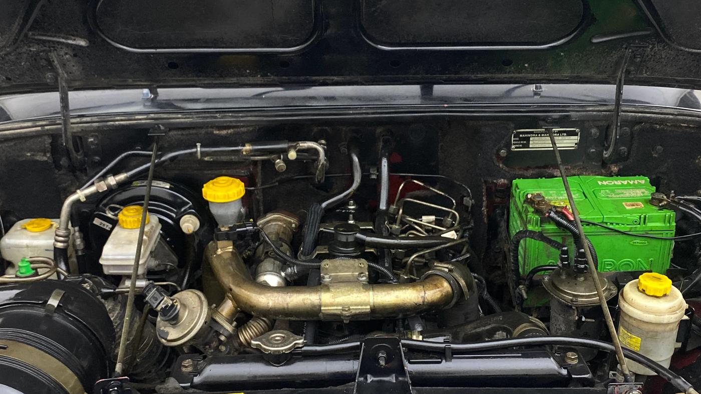 2014 Mahindra Bolero SLX BS-III, Diesel, Manual, 94,581 km, Engine View