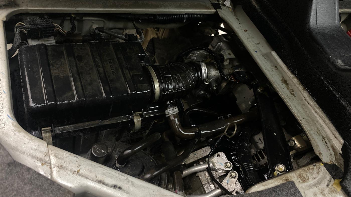2019 Maruti Eeco 5 STR WITH A/C+HTR, Petrol, Manual, 76,267 km, Engine View - Right