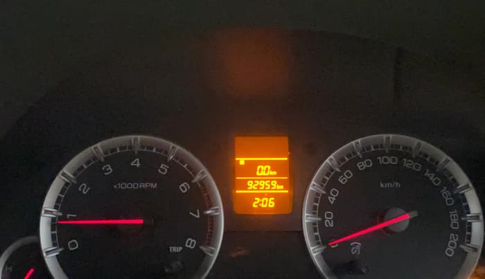 2013 Maruti Ertiga VXI, Petrol, Manual, 92,967 km, Odometer Image