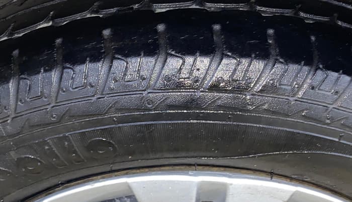 2018 Maruti Wagon R 1.0 LXI CNG, CNG, Manual, 77,632 km, Left Rear Tyre Tread
