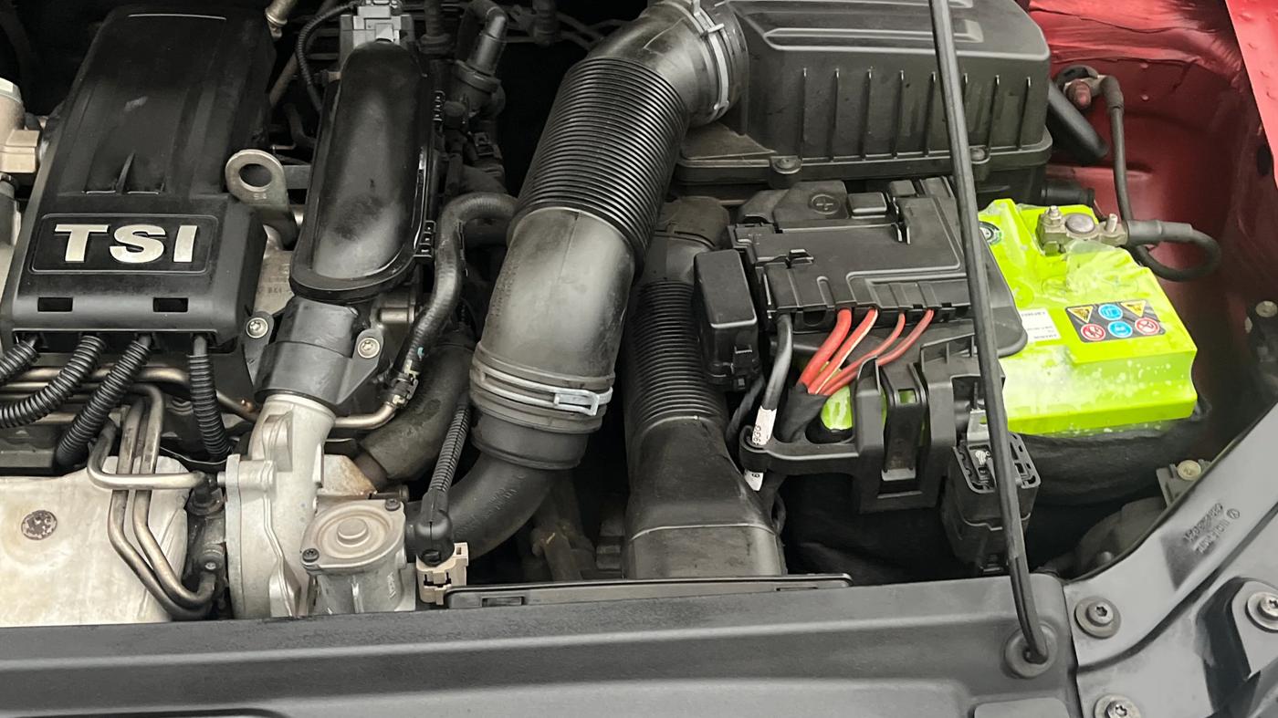 2019 Volkswagen Polo GT TSI AT, Petrol, Automatic, 1,44,580 km, Engine View - Left