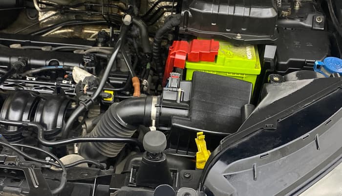 2015 Ford Ecosport TITANIUM 1.5L PETROL AT, Petrol, Automatic, 1,04,391 km, Engine View - Left