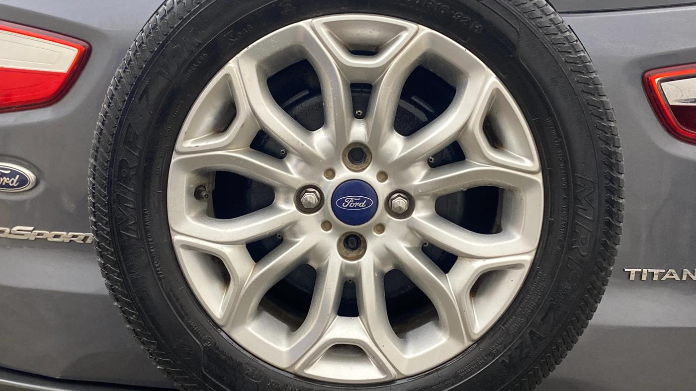 2015 Ford Ecosport TITANIUM 1.5L PETROL AT, Petrol, Automatic, 1,04,391 km, Spare Tyre