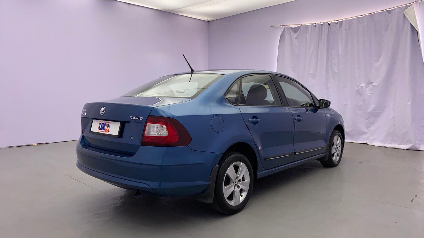 2018 Skoda Rapid AMBITION 1.5 TDI, Diesel, Manual, 75,657 km, Right Back Diagonal