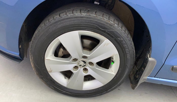2018 Skoda Rapid AMBITION 1.5 TDI, Diesel, Manual, 75,657 km, Left Front Wheel