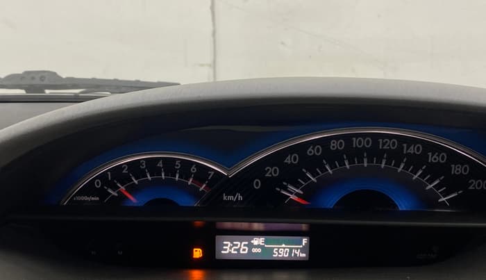 2015 Toyota Etios Liva V, Petrol, Manual, 59,013 km, Odometer Image