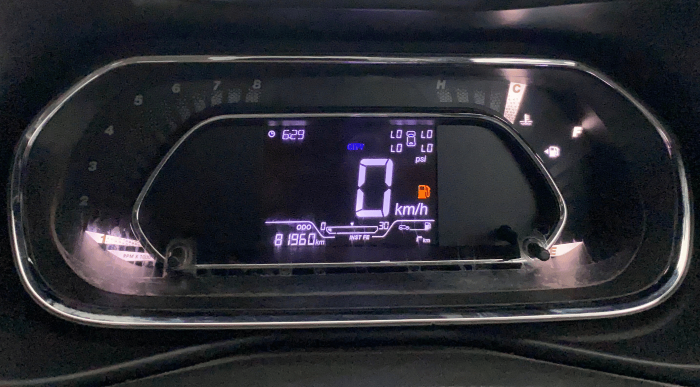 2021 Tata NEXON XZ PLUS (O) PETROL, Petrol, Manual, 81,940 km, Odometer Image