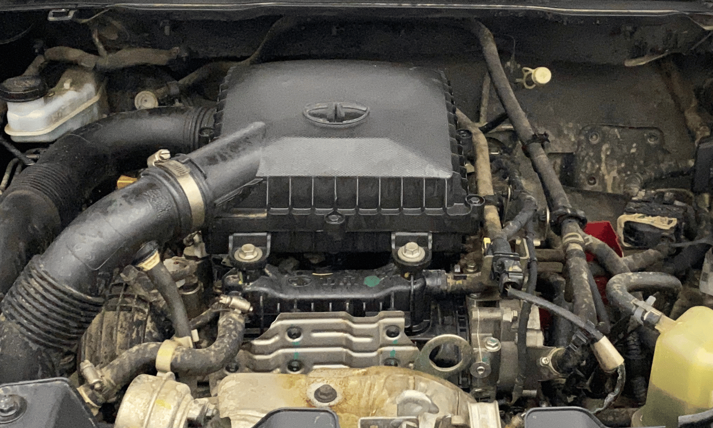 2021 Tata NEXON XZ PLUS (O) PETROL, Petrol, Manual, 81,940 km, Engine View