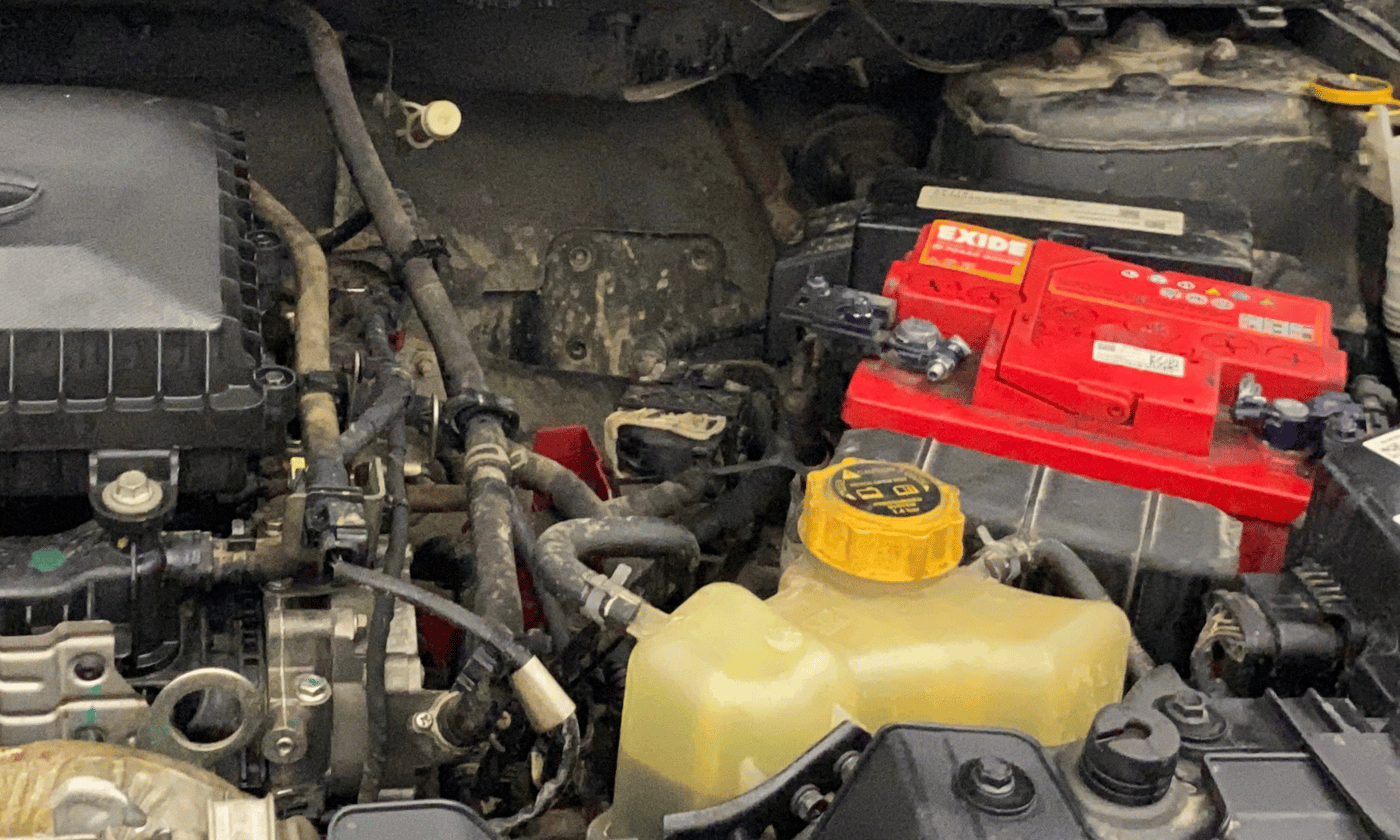 2021 Tata NEXON XZ PLUS (O) PETROL, Petrol, Manual, 81,940 km, Engine View - Left