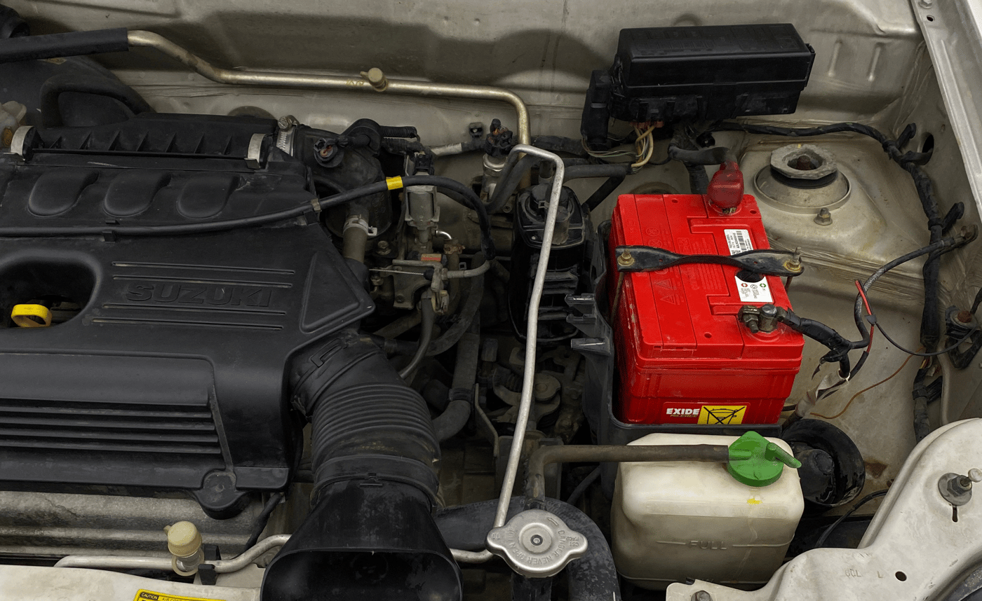 2014 Maruti Alto K10 VXI, Petrol, Manual, 1,00,475 km, Engine View - Left