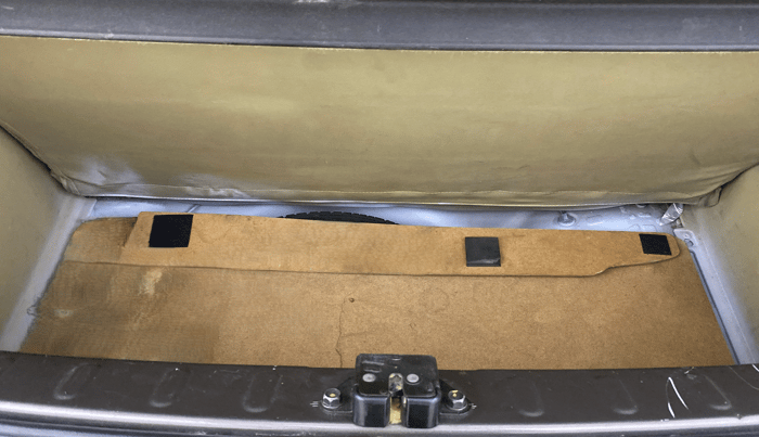 2013 Honda Brio VX AT, Petrol, Automatic, 45,841 km, Boot Inside