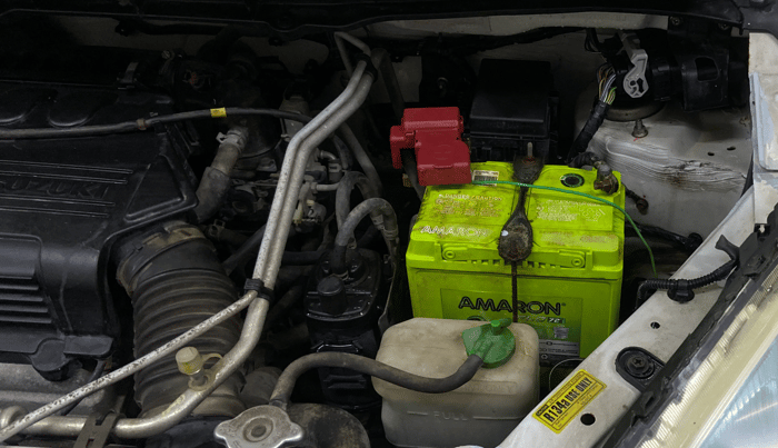 2018 Maruti Wagon R 1.0 VXI, Petrol, Manual, 38,213 km, Engine View - Left