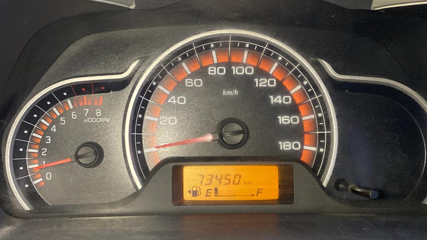 2016 Maruti Alto K10 VXI, Petrol, Manual, 73,108 km, Odometer Image