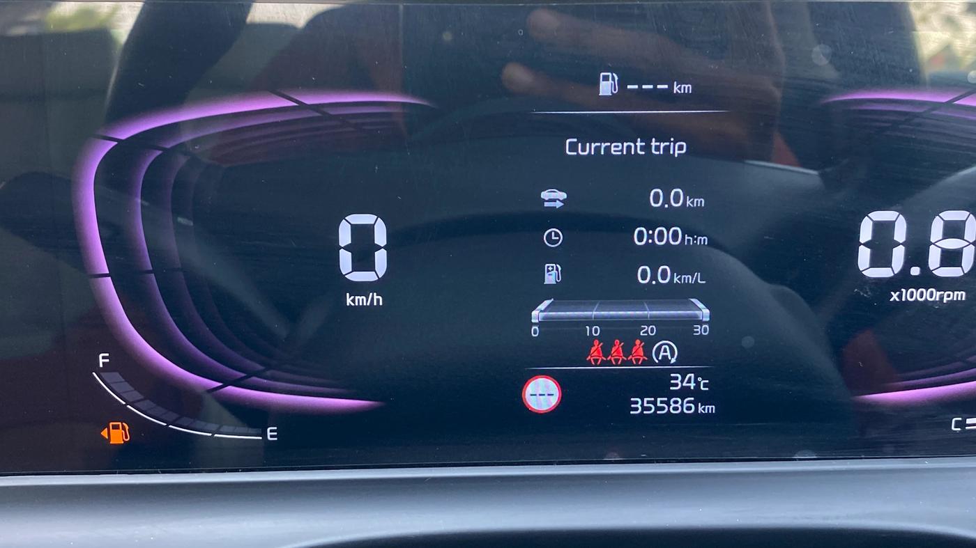 2023 KIA SELTOS  HTX 1.5 PETROL MT, Petrol, Manual, 35,585 km, Odometer Image