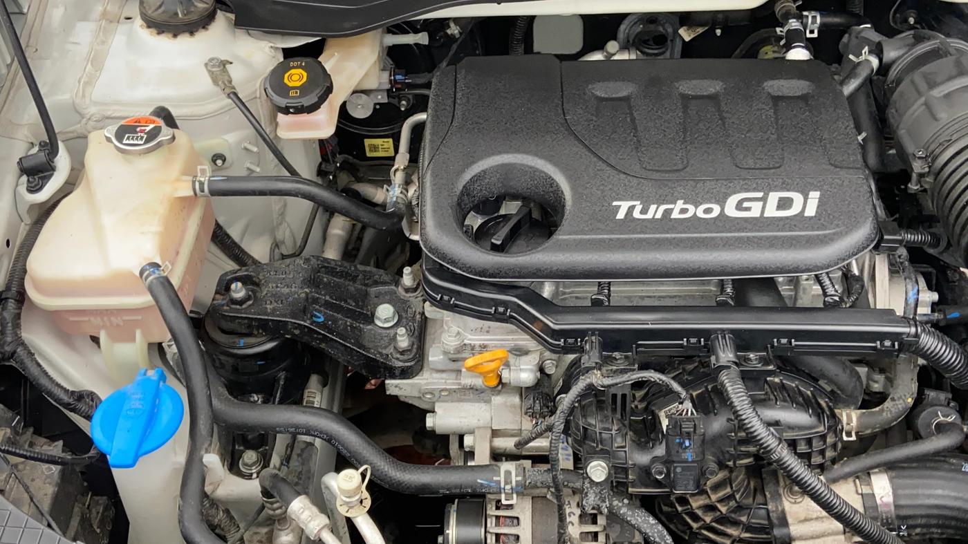 2023 Hyundai VENUE S (O) 1.0 TURBO IMT, Petrol, Manual, 17,233 km, Engine View - Left