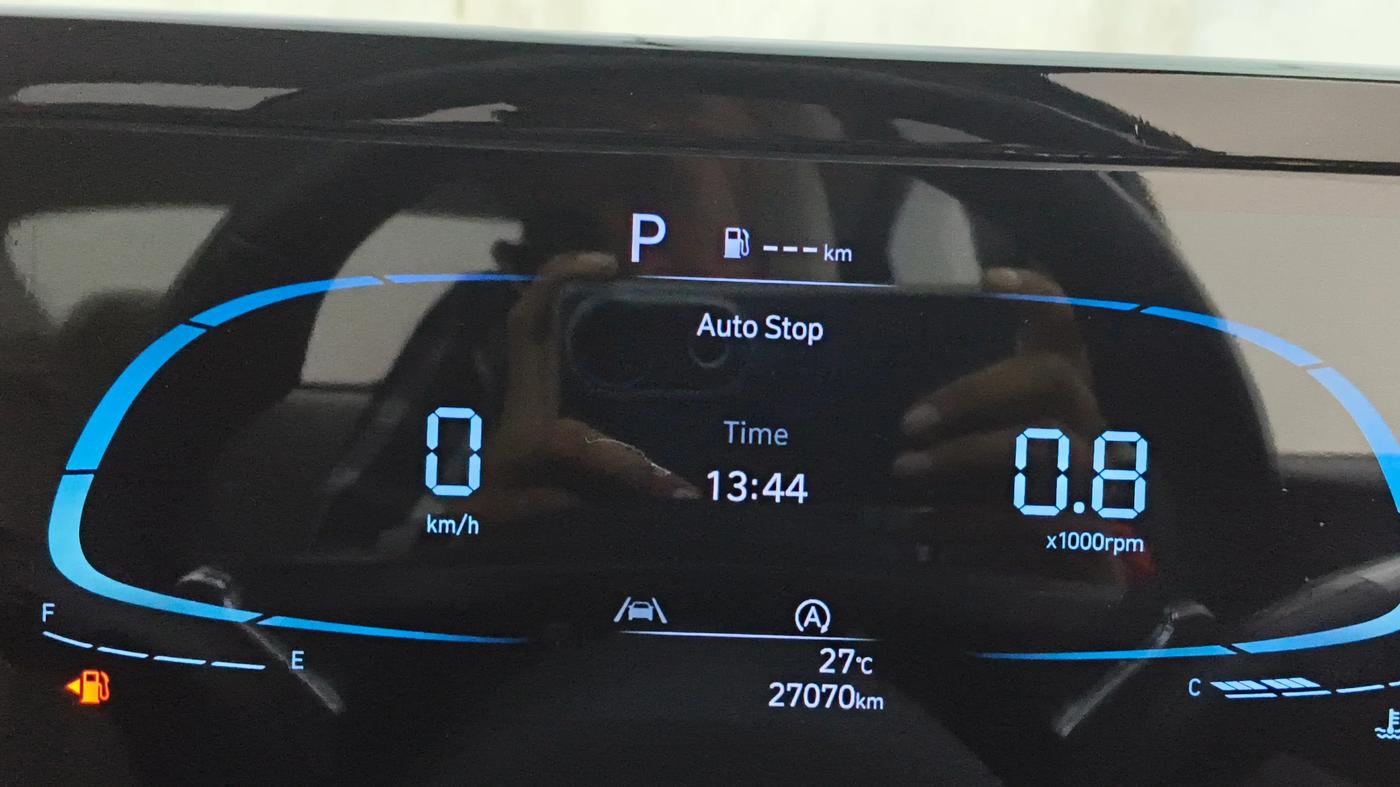 2023 Hyundai Verna SX(O) 1.5 MPI IVT , Petrol, Automatic, 27,069 km, Odometer Image
