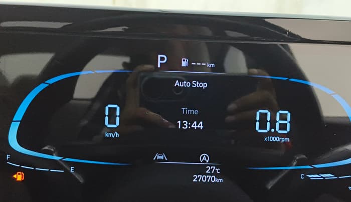 2023 Hyundai Verna SX(O) 1.5 MPI IVT , Petrol, Automatic, 27,069 km, Odometer Image
