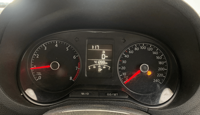 2016 Volkswagen Ameo HIGHLINE1.2L, Petrol, Manual, 41,265 km, Odometer Image