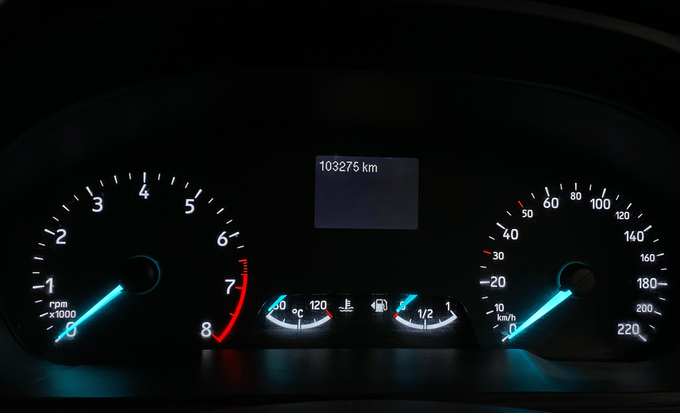 2019 Ford Ecosport TREND + 1.5L PETROL AT, Petrol, Automatic, 1,03,265 km, Odometer Image