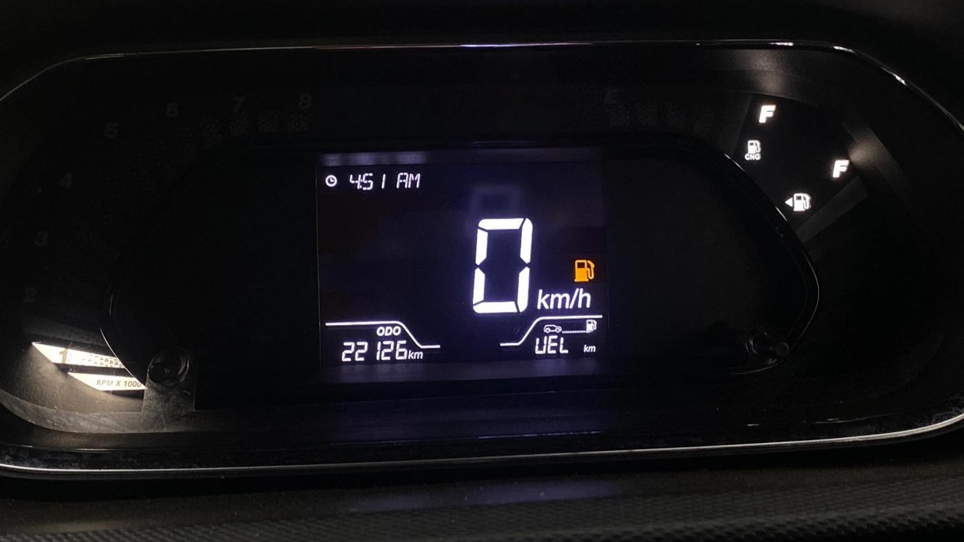 2023 Tata Tiago XT CNG, CNG, Manual, 22,125 km, Odometer Image