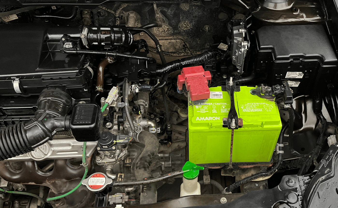 2022 Maruti Grand Vitara ALPHA SMART HYBRID, Petrol, Manual, 1,13,045 km, Engine View - Left