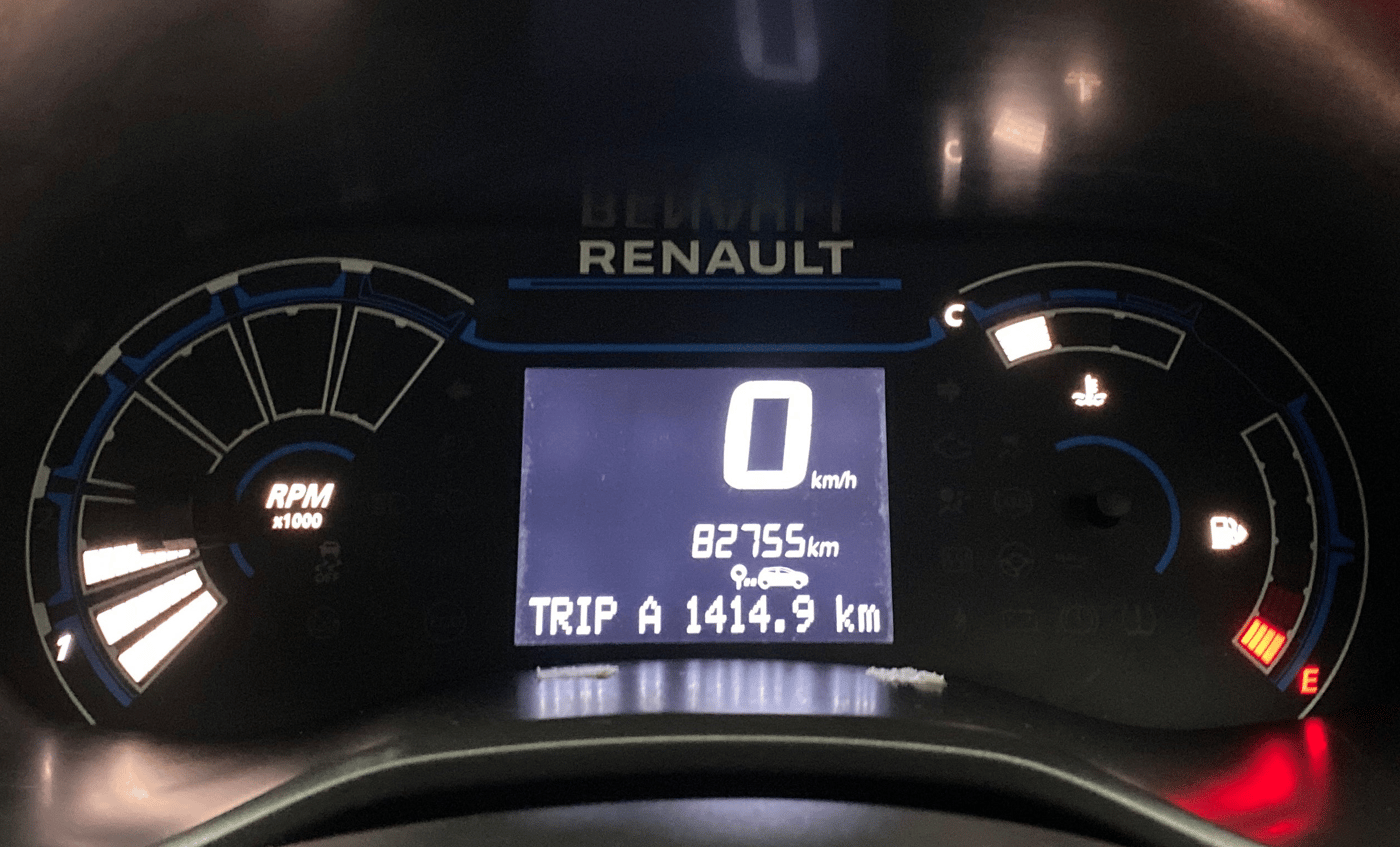 2023 Renault TRIBER RXL MT, Petrol, Manual, 82,736 km, Odometer Image
