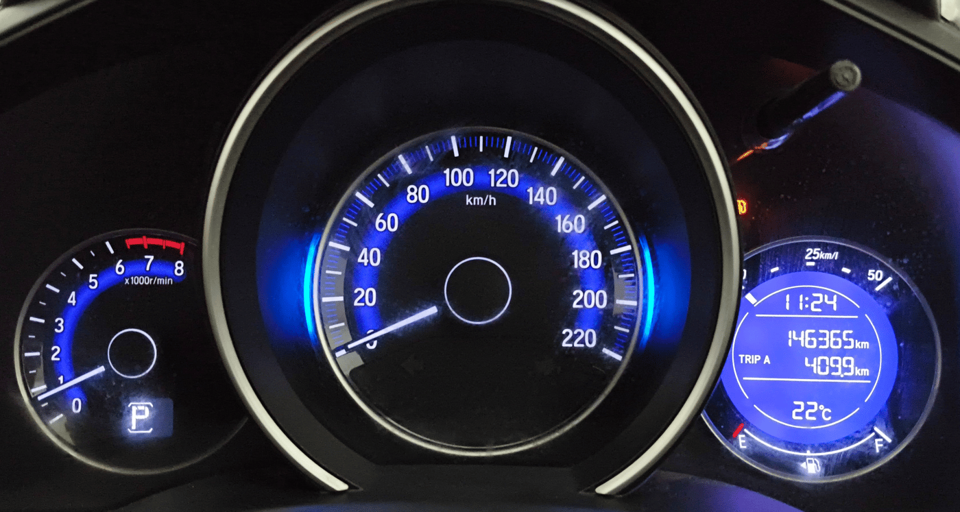 2016 Honda Jazz 1.2L I-VTEC V AT, Petrol, Automatic, 1,46,324 km, Odometer Image