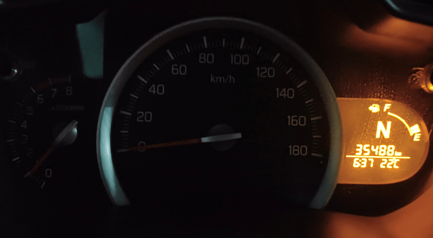 2017 Maruti Celerio ZXI AMT, Petrol, Automatic, 35,488 km, Odometer Image