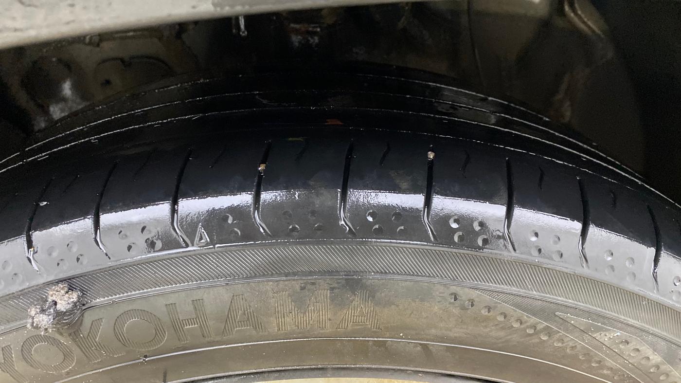 2022 Hyundai ALCAZAR PLATINUM 1.5 MT 7STR, Diesel, Manual, 98,664 km, Left Front Tyre Tread