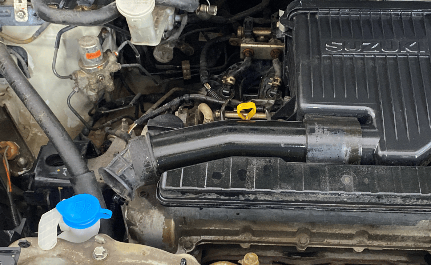 2014 Maruti Ertiga VXI CNG, CNG, Manual, 80,251 km, Engine View - Right