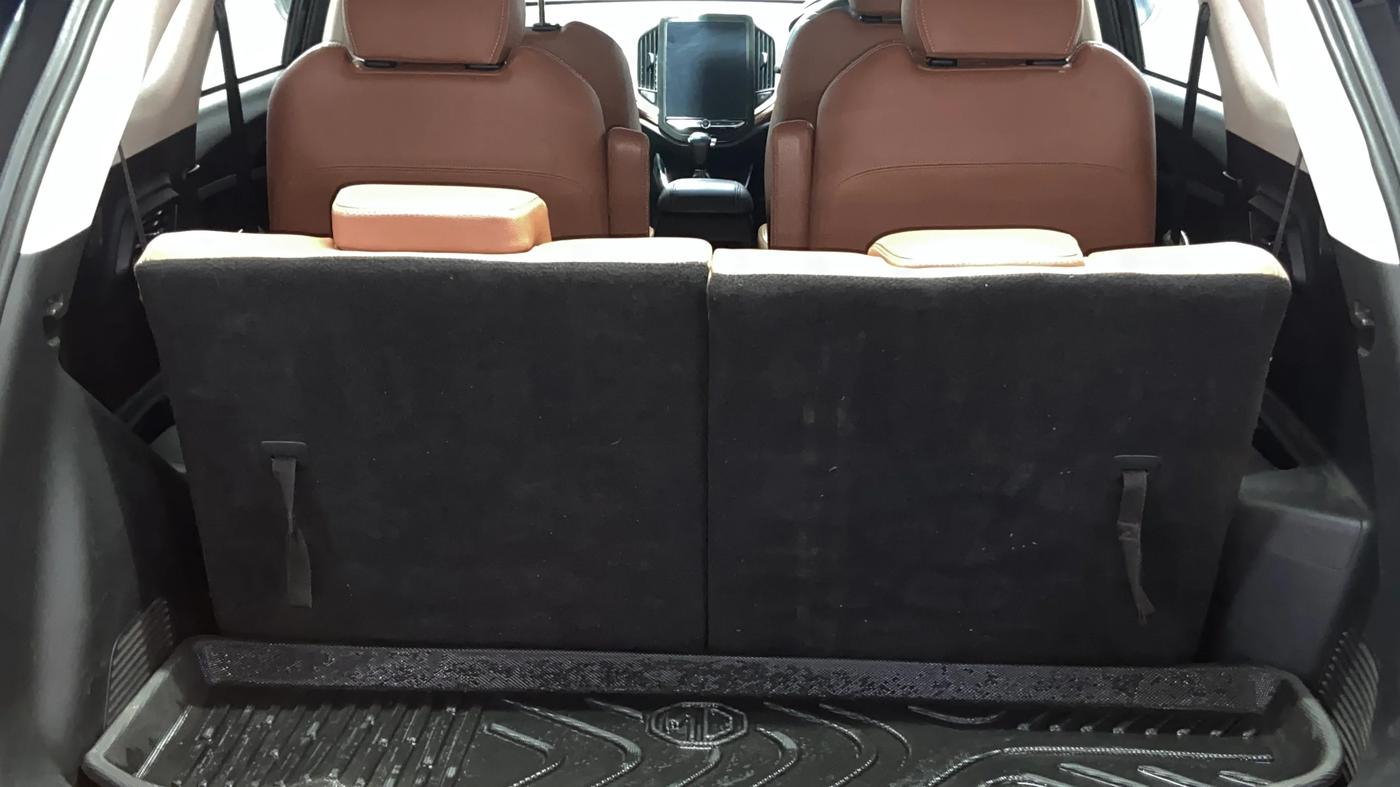 2021 MG HECTOR PLUS SHARP 1.5 PETROL TURBO CVT 6-STR, Petrol, Automatic, 41,127 km, Boot Inside