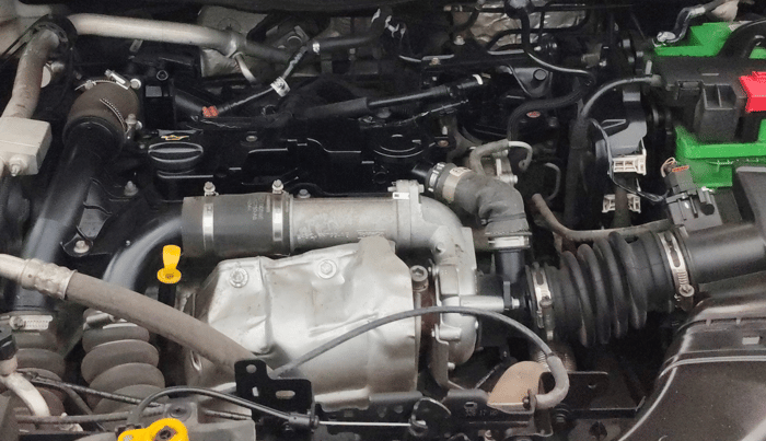 2018 Ford Ecosport TITANIUM + 1.5L DIESEL, Diesel, Manual, 64,650 km, Engine View