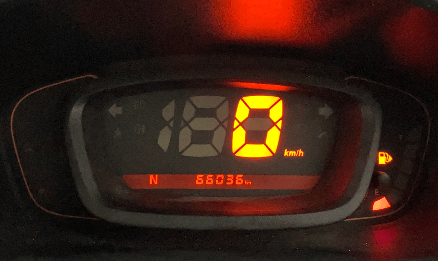 2017 Renault Kwid CLIMBER 1.0 AMT, Petrol, Automatic, 66,798 km, Odometer Image